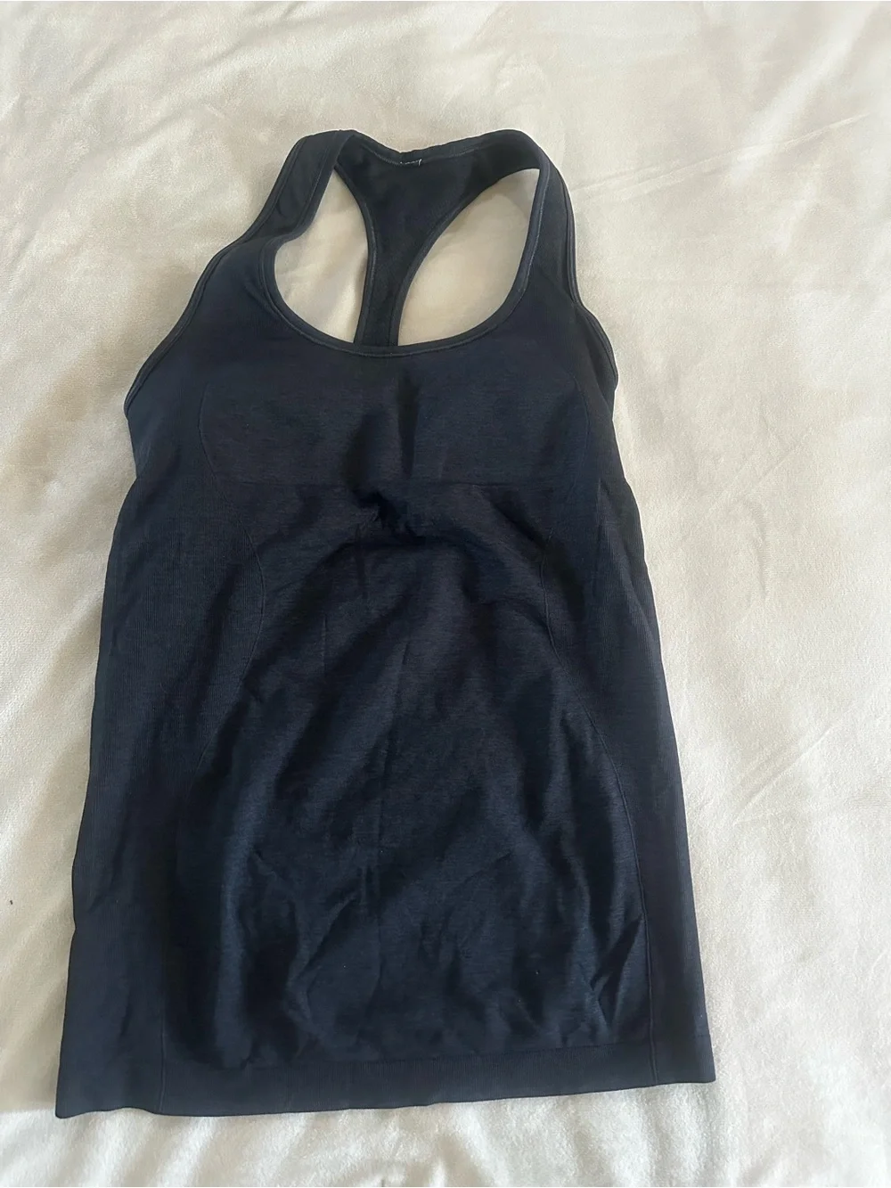 lululemon athletica Black Racerback Performance Tank
